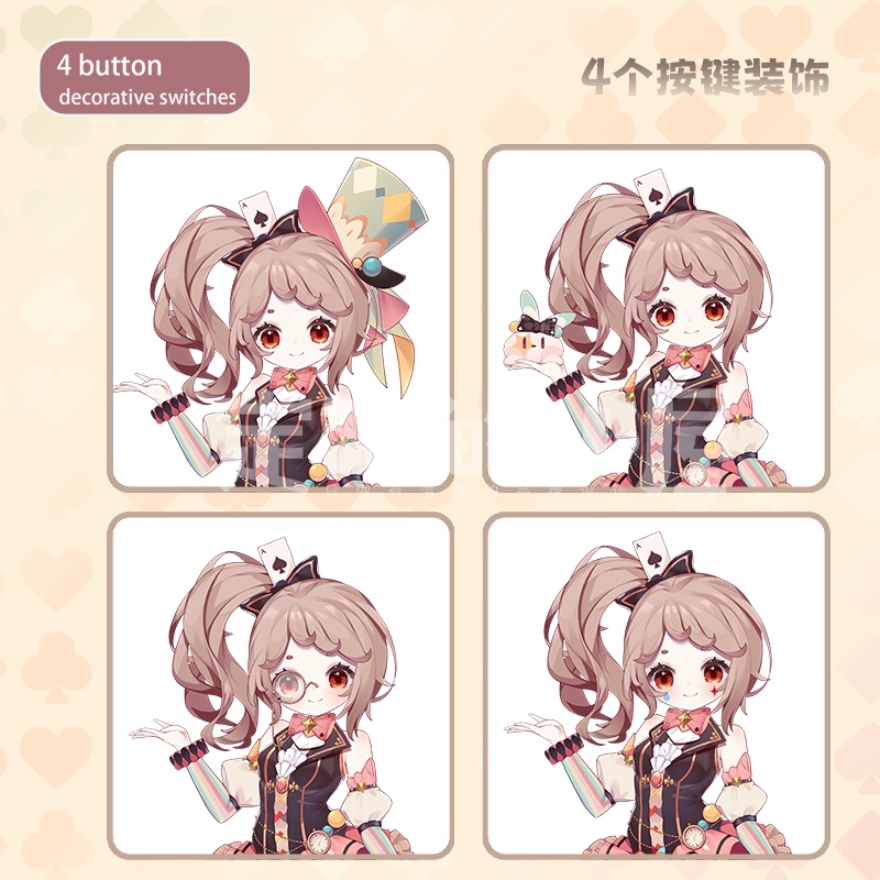 【live2dモデル】Quirky Girl-Circus Bunny/かわいいサーカスの女の子