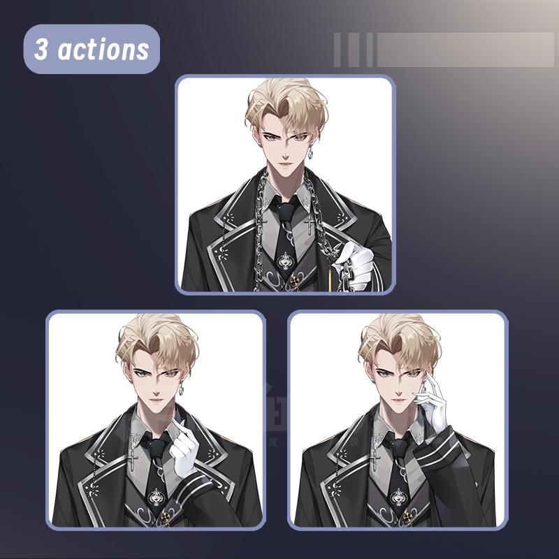 【live2dモデル】Domineering President-Jing Chen