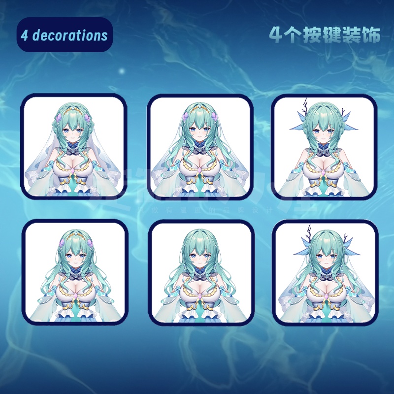 【live2dモデル】Mermaid Princess/VTS