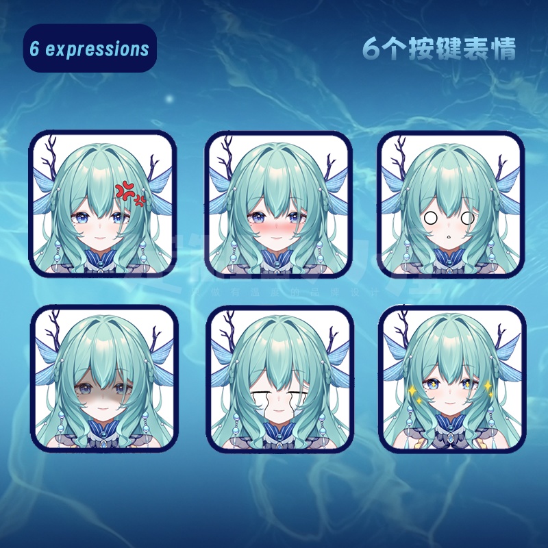 【live2dモデル】Mermaid Princess/VTS