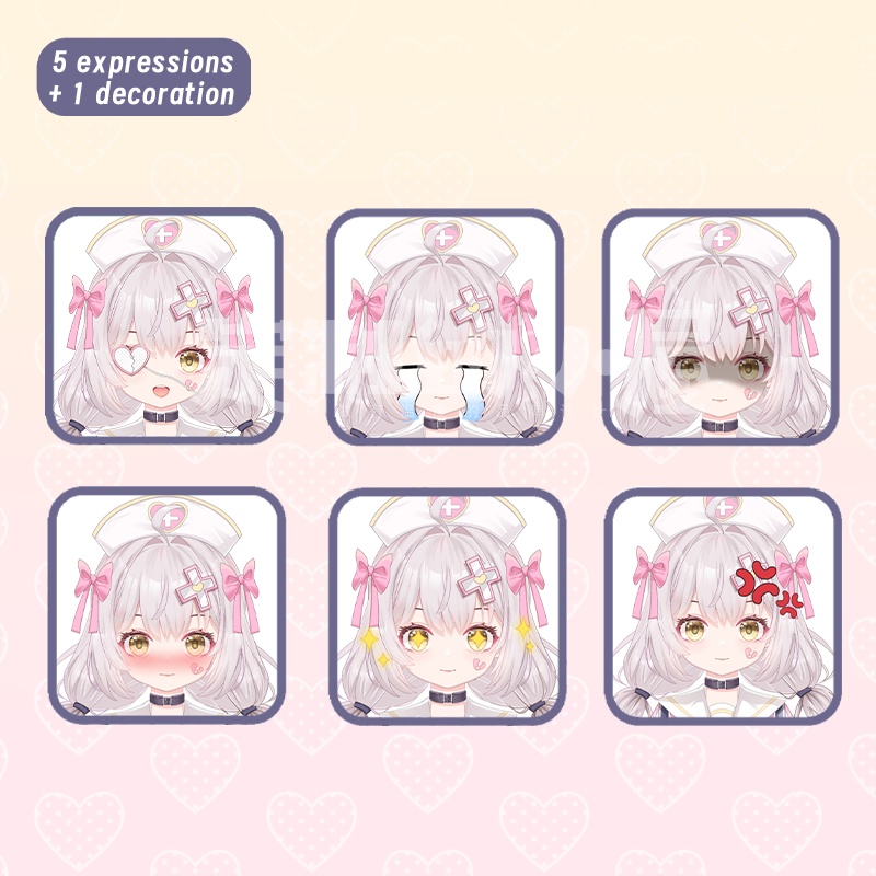 【live2dモデル】Lovely caring nurse