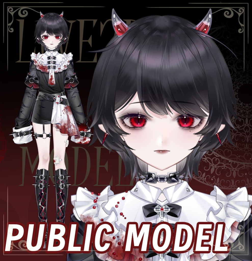 【live2dモデル】Cute vampire girl—Dracula