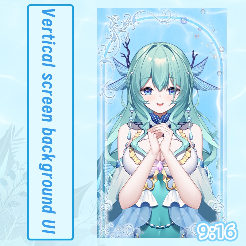 【生放送室背景】Under the sea - chat/game/schedule