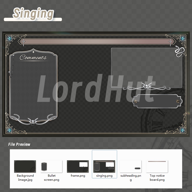 【生放送室背景】Zhiye - chat/game/schedule/live