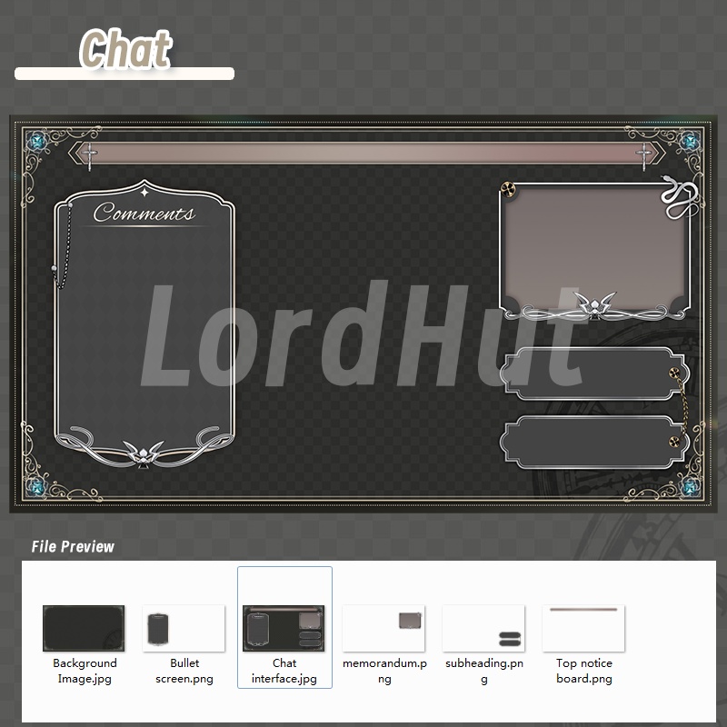 【生放送室背景】Zhiye - chat/game/schedule/live