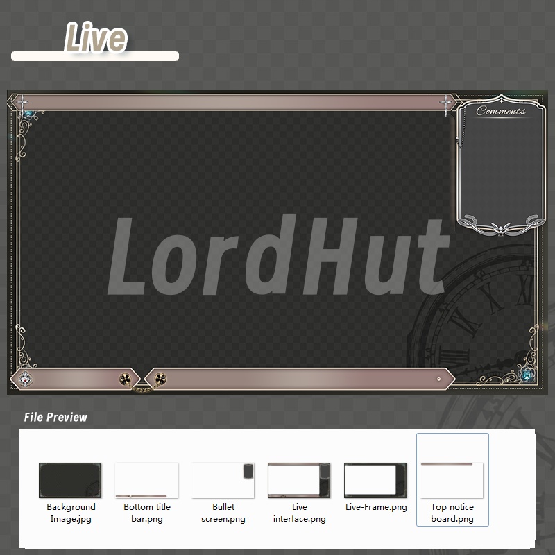 【生放送室背景】Zhiye - chat/game/schedule/live