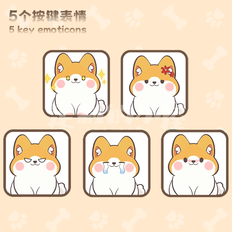 【live2dモデル】Cute corgi