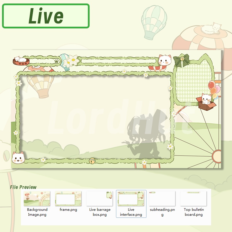 【生放送室背景】Meowland - chat/game/schedule/live
