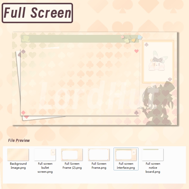 【生放送室背景】amusement park - chat/game/schedule/live
