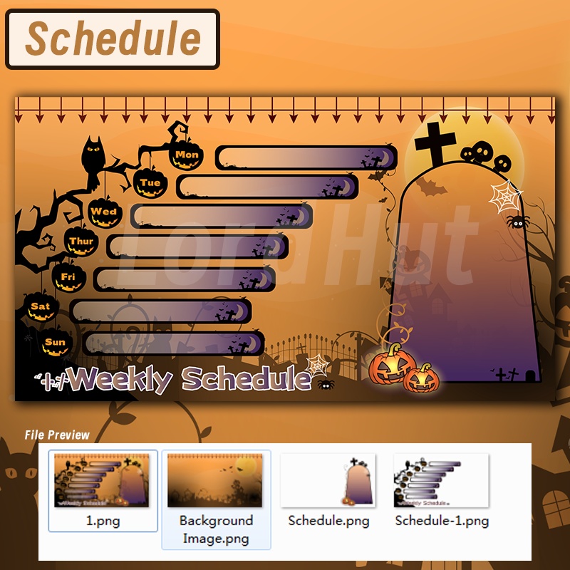 【生放送室背景】Halloween- chat/game/schedule/live