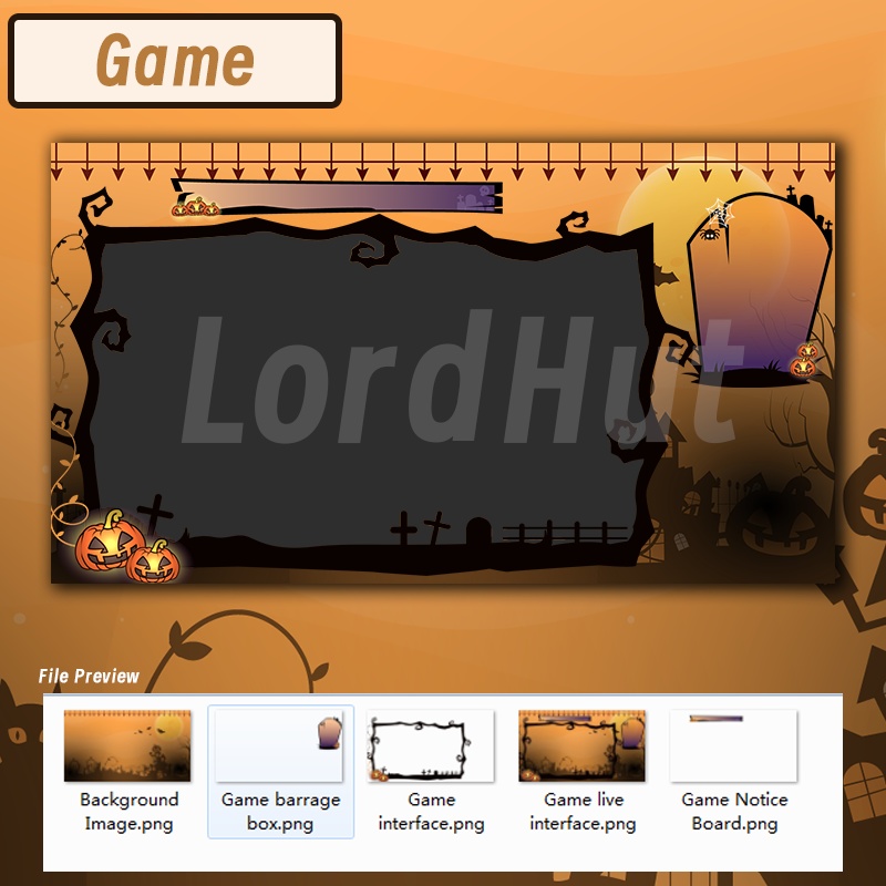 【生放送室背景】Halloween- chat/game/schedule/live