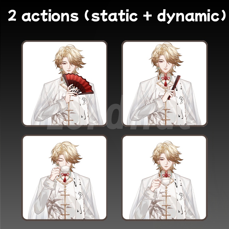 【live2dモデル】Chinese style boys/VTS/Live2d