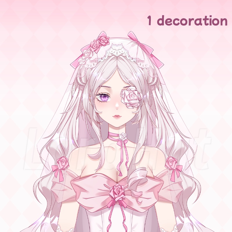 【live2dモデル】美しい花嫁~/VTS/Live2d