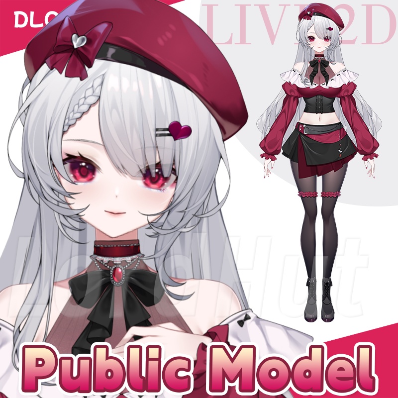 【live2dモデル】Small fragrance-Ollie/VTS/Live2d