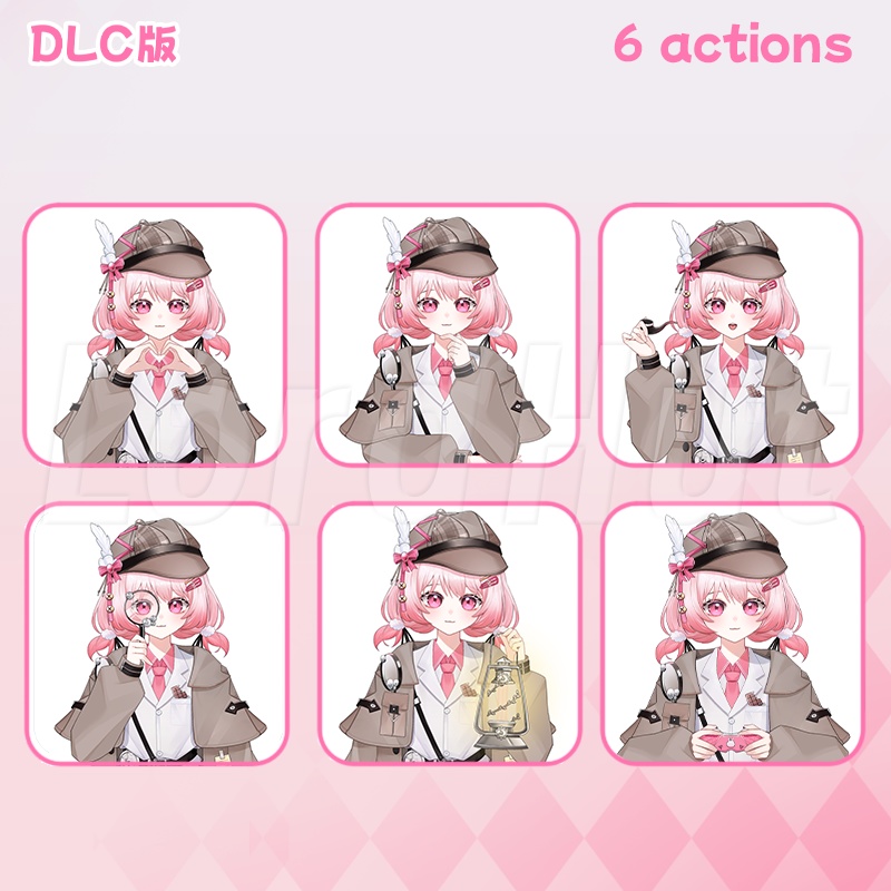 【live2dモデル】Little detectives are coming!/VTS/Live2d