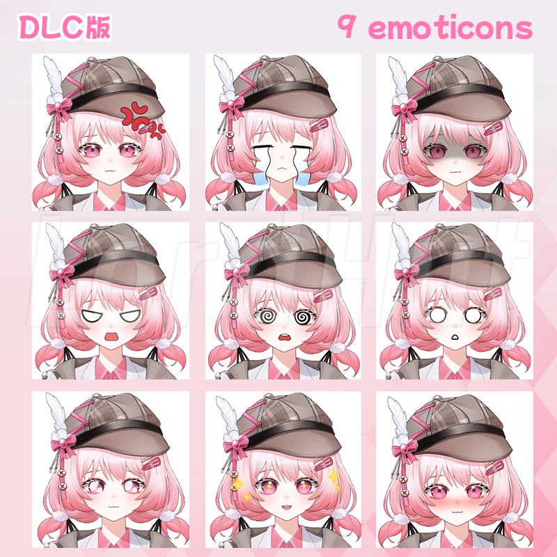 【live2dモデル】Little detectives are coming!/VTS/Live2d