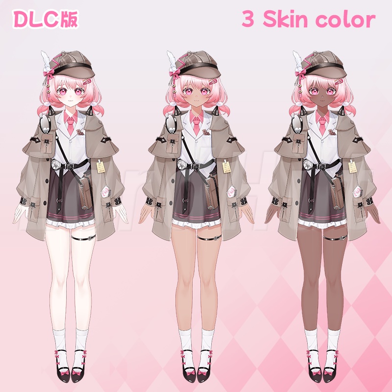 【live2dモデル】Little detectives are coming!/VTS/Live2d