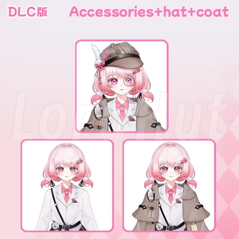 【live2dモデル】Little detectives are coming!/VTS/Live2d