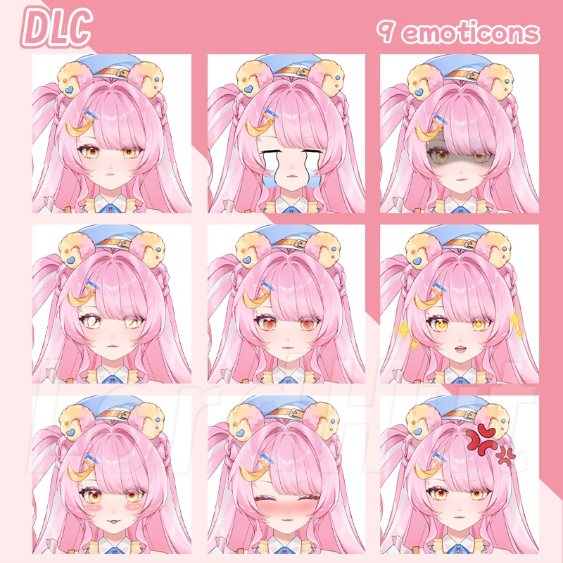 【live2dモデル】cute little bear girl!/VTS/Live2d