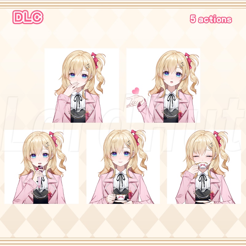 【live2dモデル】Kawaii Uniform Girl’s Smile Makes My Heart Melt!!!Live2d/VTS