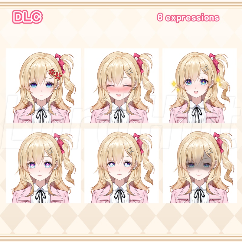 【live2dモデル】Kawaii Uniform Girl’s Smile Makes My Heart Melt!!!Live2d/VTS