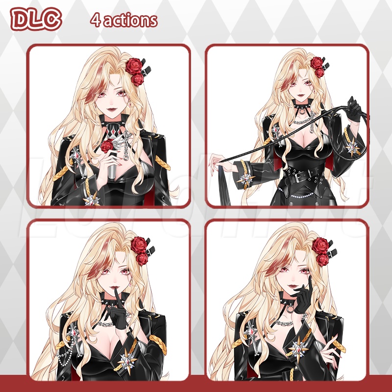 【live2dモデル】BOW TO THE LEATHER QUEEN!