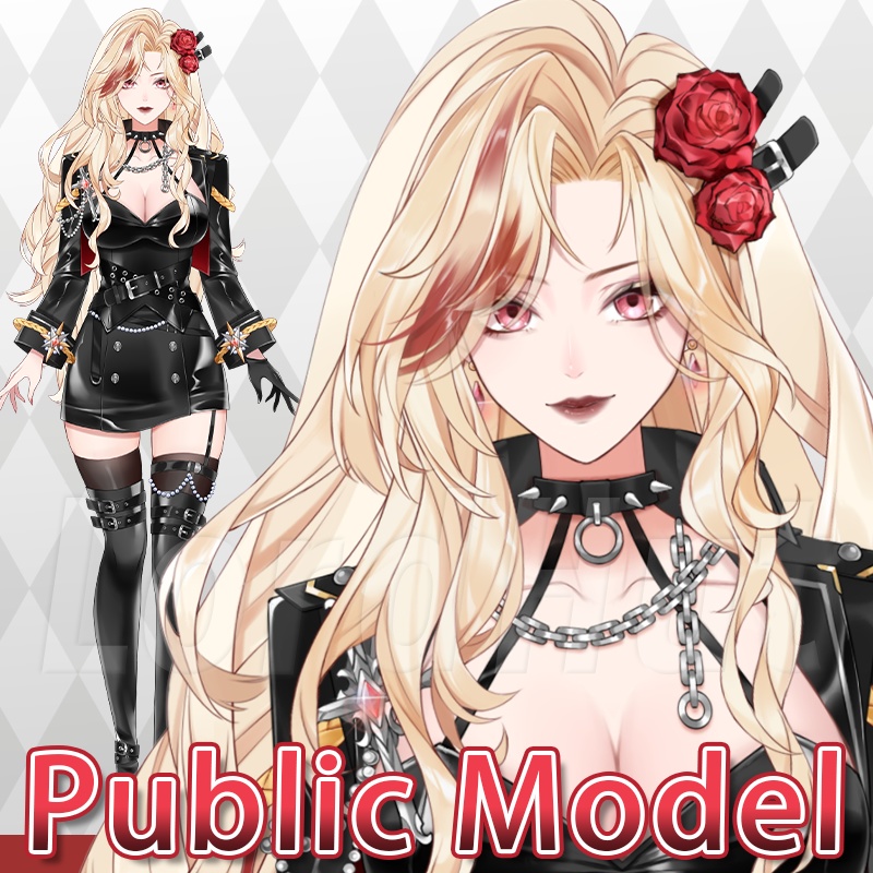 【live2dモデル】BOW TO THE LEATHER QUEEN!