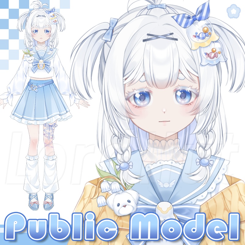 【Live2d Model】Cute dog girl
