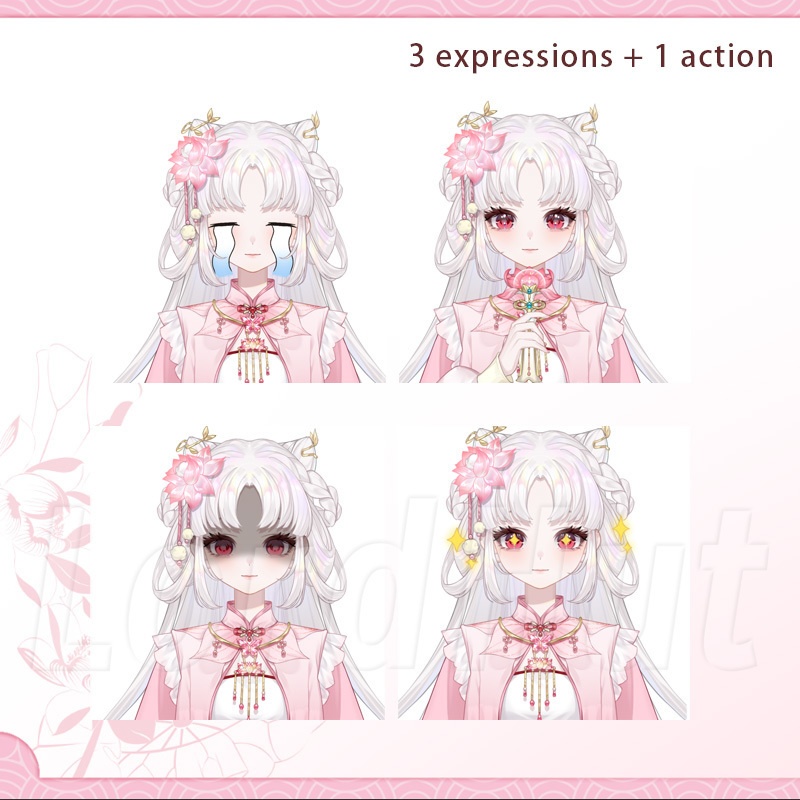 【Live2d Model】Chinese style girl