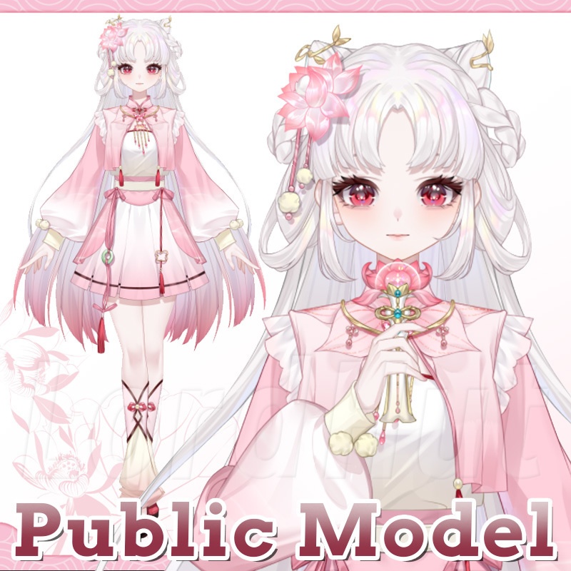 【Live2d Model】Chinese style girl