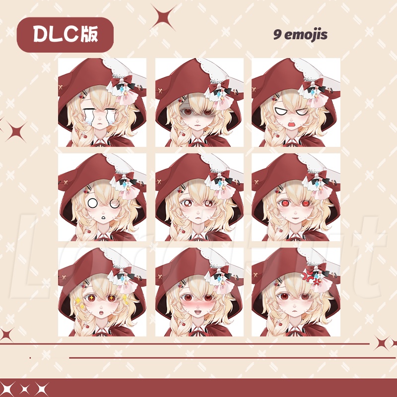 【Live2d Model】little Red Riding Hood