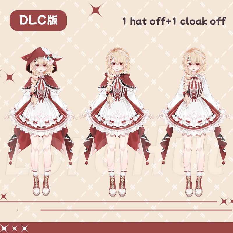 【Live2d Model】little Red Riding Hood