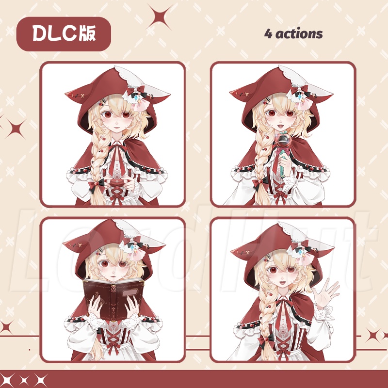 【Live2d Model】little Red Riding Hood