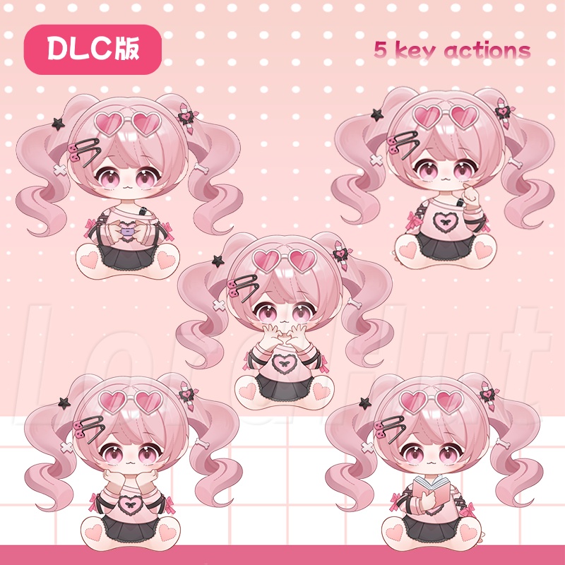 【Live2D Model】Pink baby & blue baby