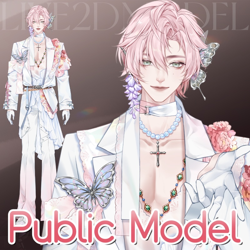 【live2dモデル】Gentle-type idol