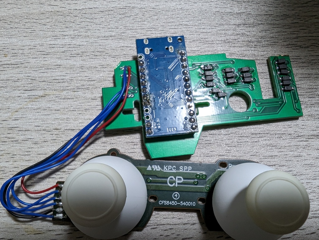 コントローラー改造基盤