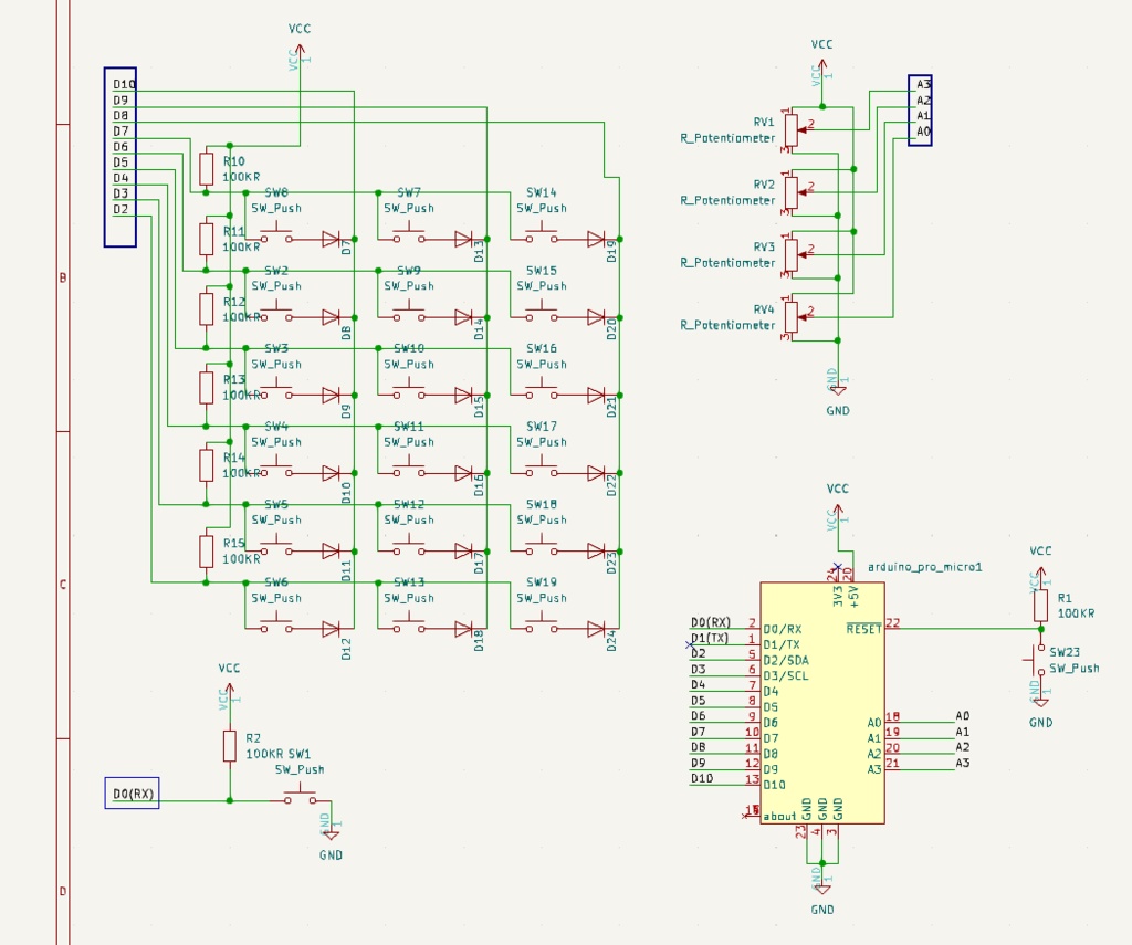 コントローラー改造基盤