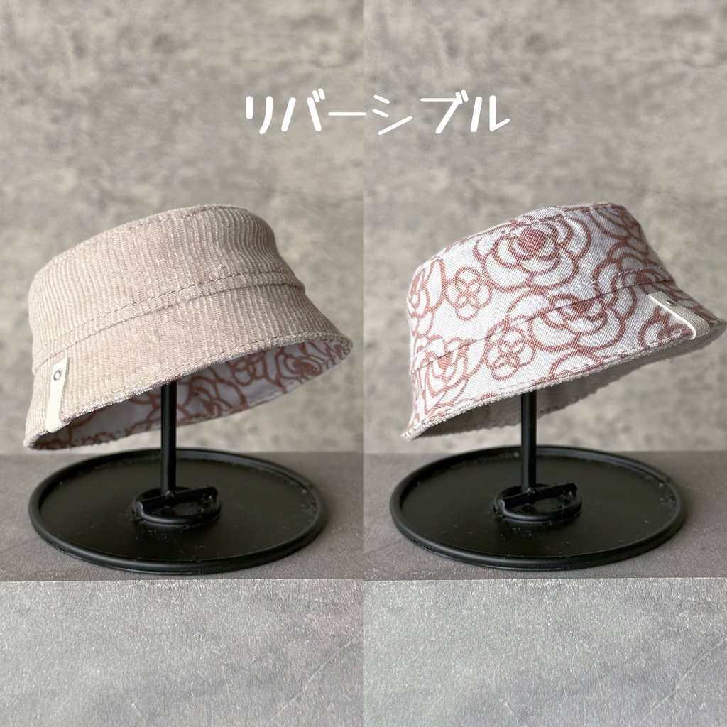 バケットハット(モノグラム/コーデュロイ)