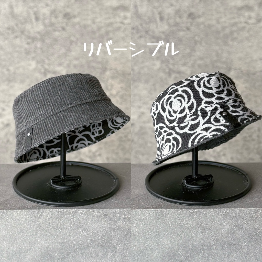 バケットハット(モノグラム/コーデュロイ)