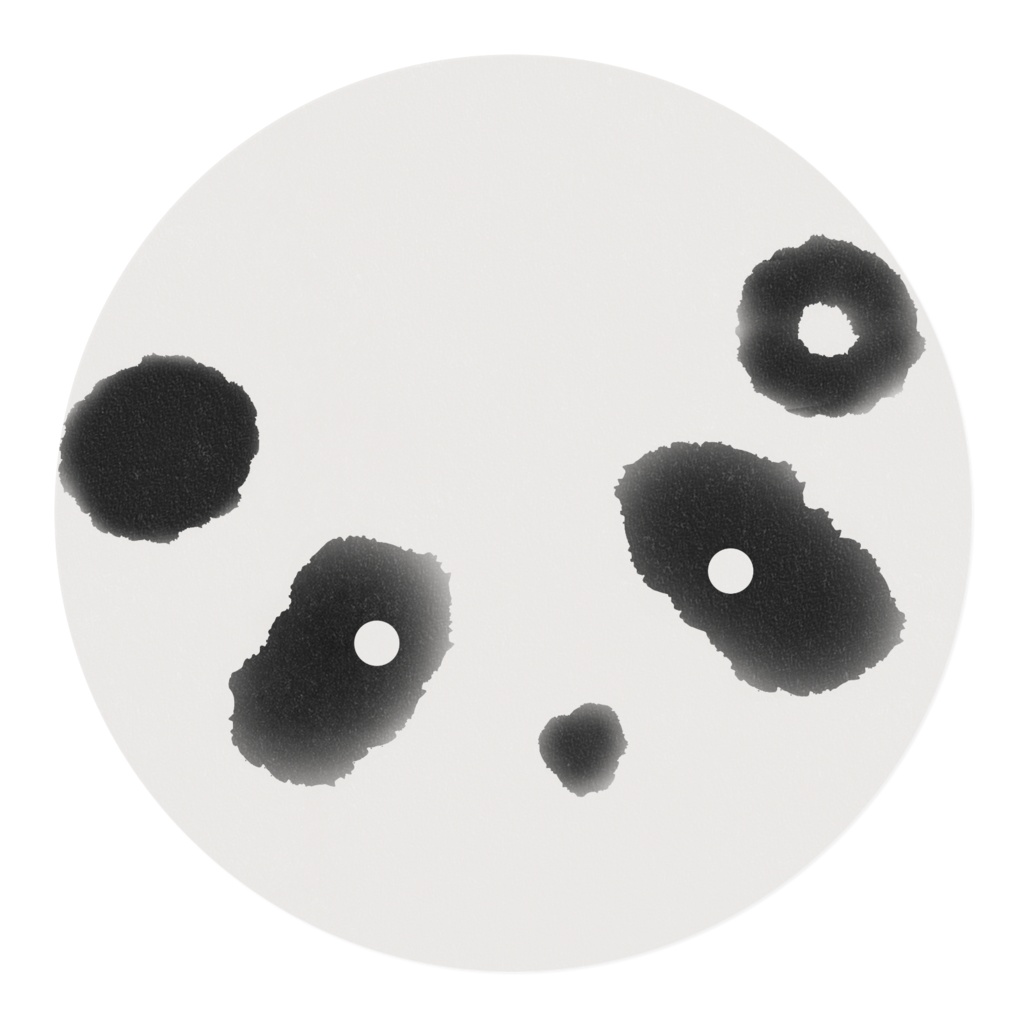 パパンパンダ!水彩画風マスキングテープ