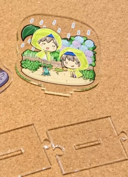 【アクリルスタンド】日振と大東とイモムシ