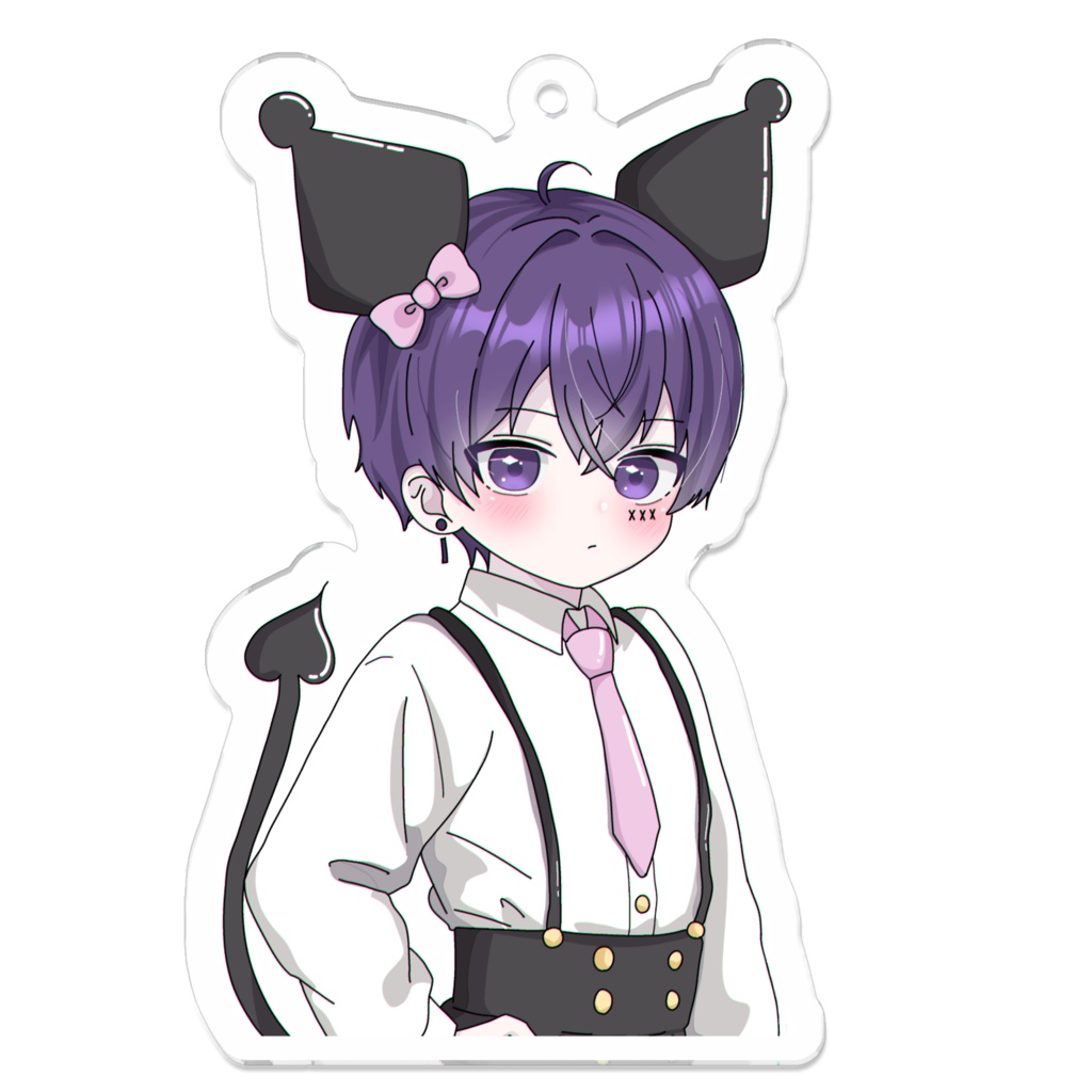 💜ち→くんアクキー💜