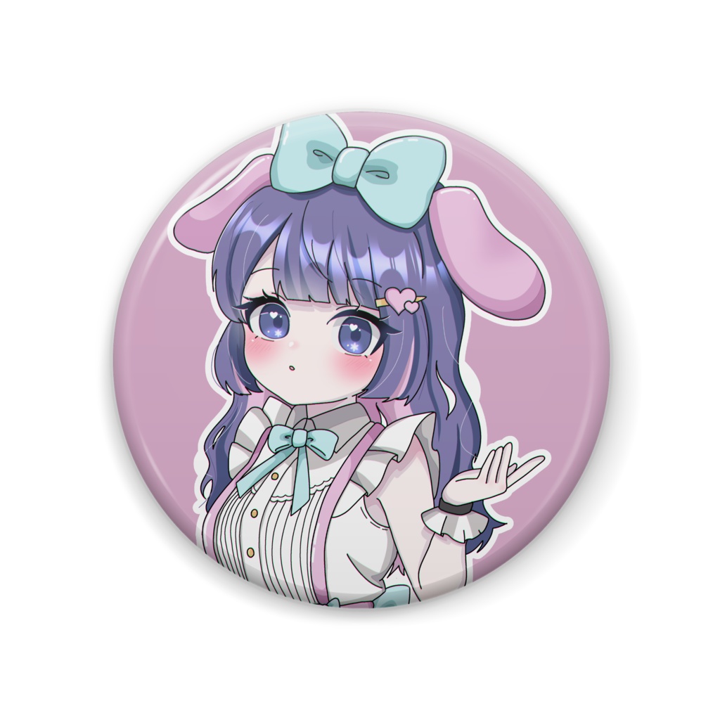 🩷️桜華雪音缶バッチ💙