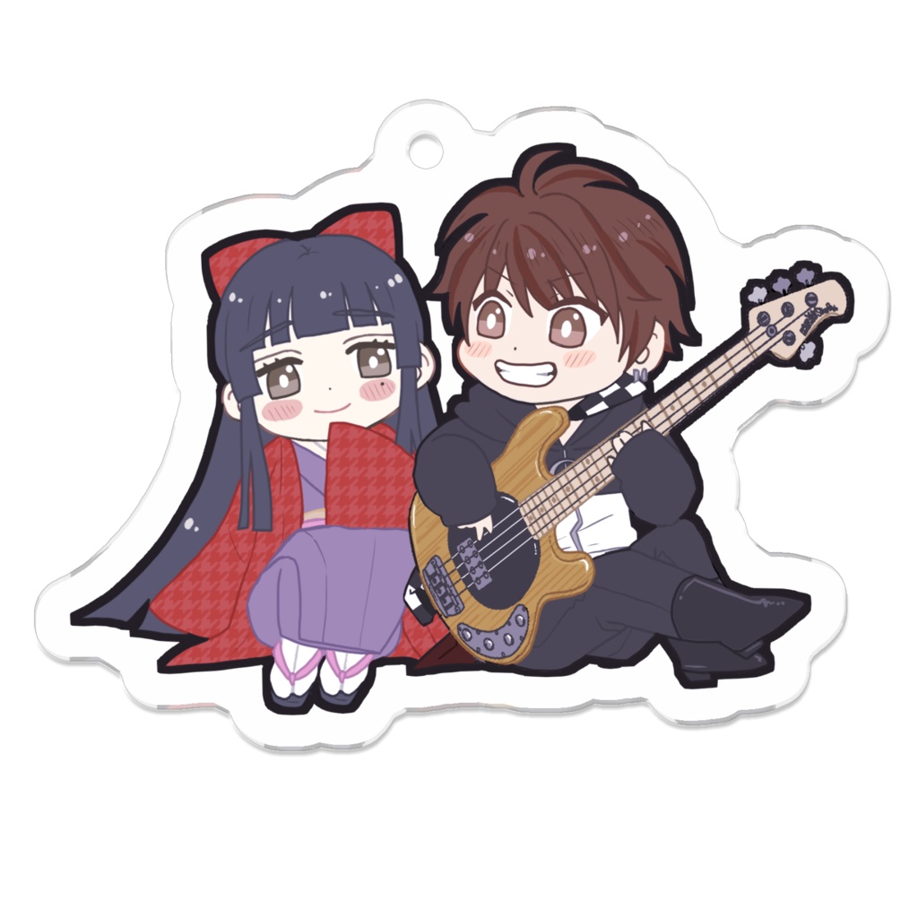 大阪男子と京都女子❤️アクキー