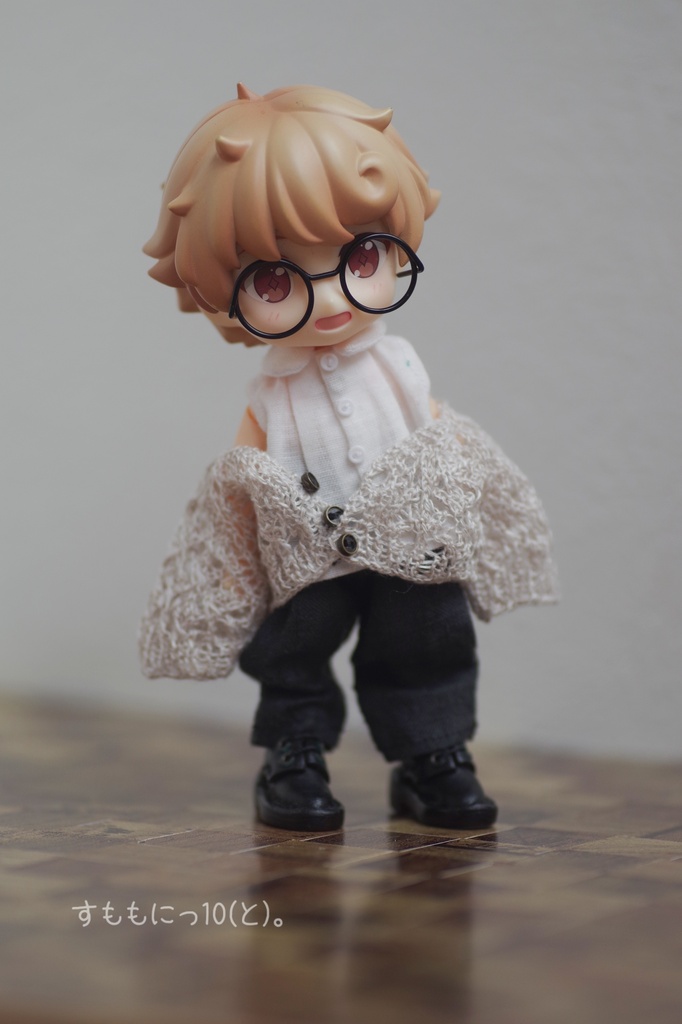 すずしげ、すかしカーディガン(夏糸)