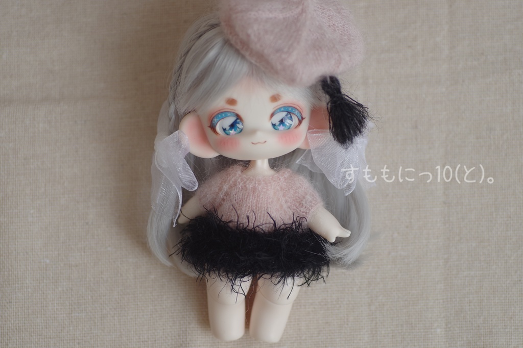 ふわふわ、ニットワンピ(子犬わたあめ用)