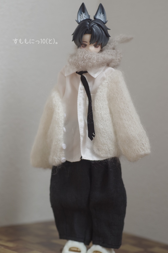 くるん、もふもふマフラー