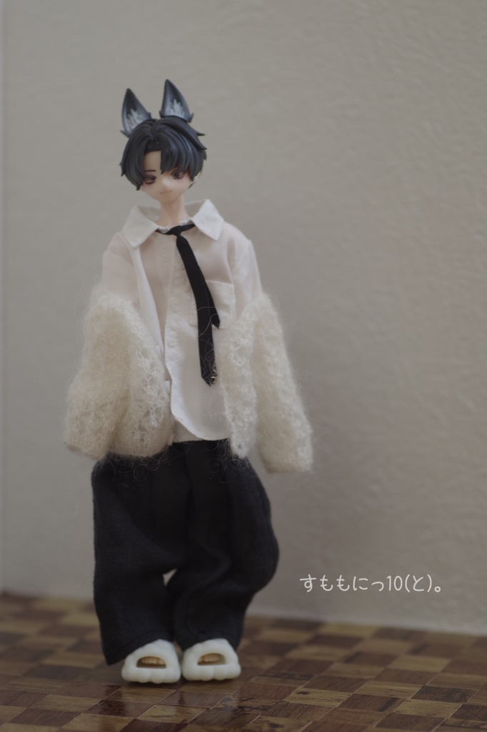 ほわほわ、すかしカーディガン【シチリアの追憶ver.】