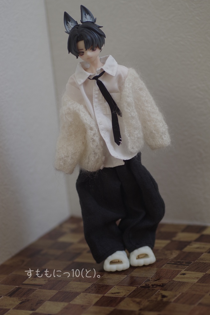 ほわほわ、すかしカーディガン【シチリアの追憶ver.】