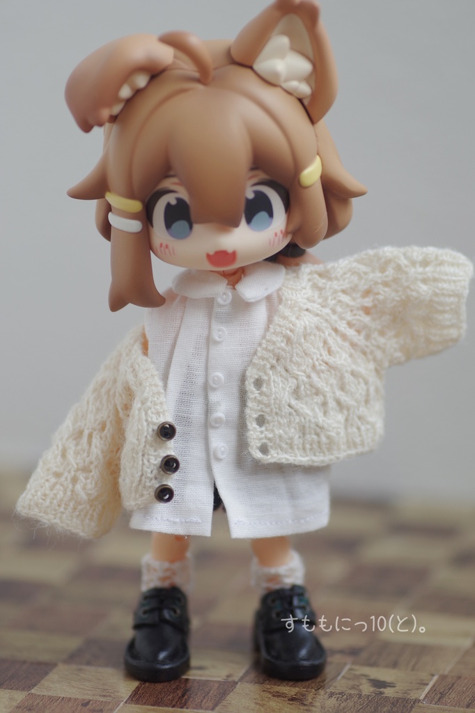 ろんぐな、ノースリーブシャツ(シャツワンピ)